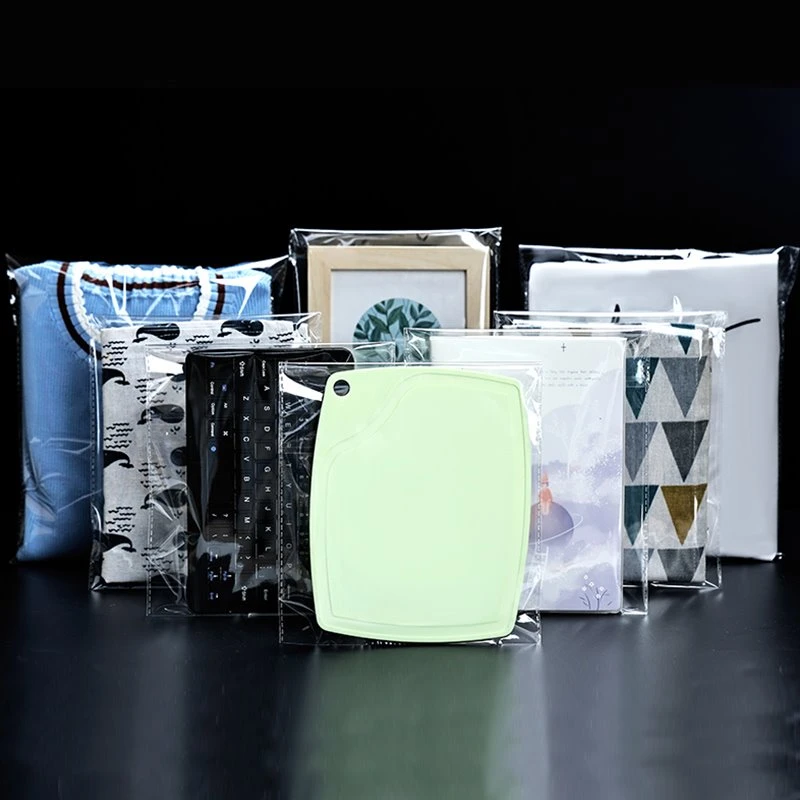 Bolsa de plástico transparente OPP